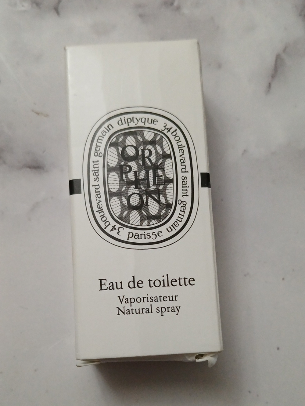 diptyque White and Black Eau de Toilette Sample